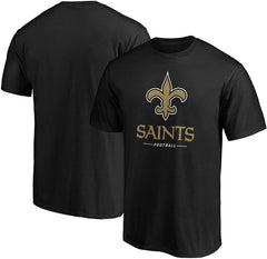 Fanatics Branded NFL Men's New Orleans Saints Team Lockup Logo T-Shirt