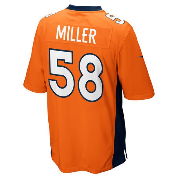 Nike NFL Youth #58 Von Miller Denver Broncos Game Jersey
