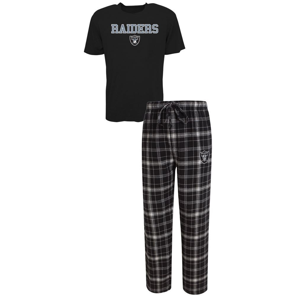 Las Vegas Raiders Men's Concepts Sport Flagship Knit Pajama Pants