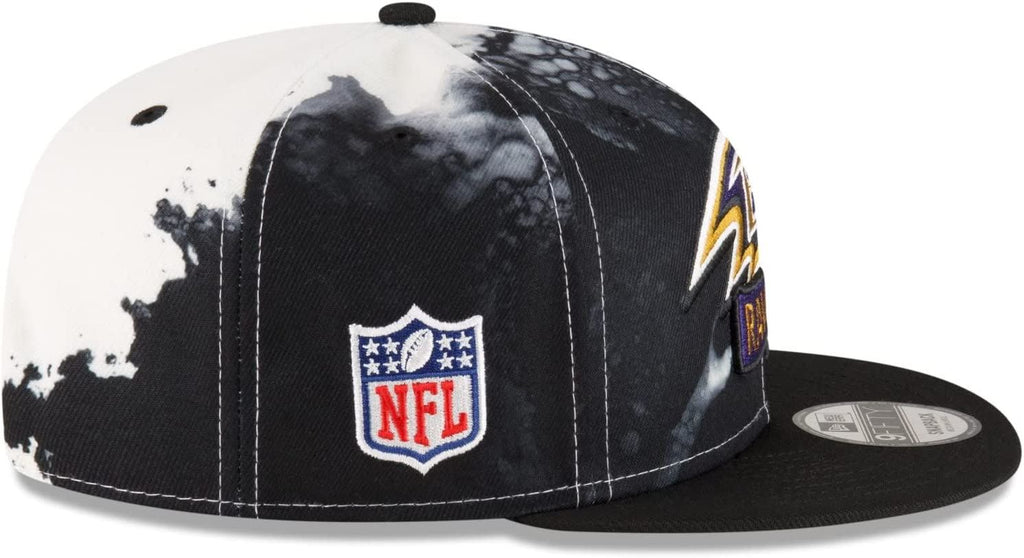 Men's New Era Black Arizona Cardinals Ink Dye 2022 Sideline 9FIFTY Snapback  Hat