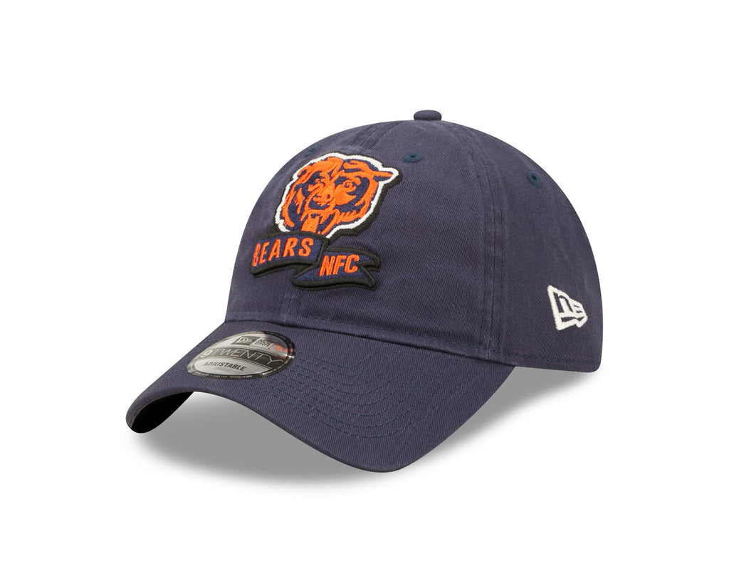 New Era NFL Men's Chicago Bears NFL Sideline Home 2022 9TWENTY Adjustable Hat Navy