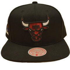 Mitchell & Ness NBA Men's Chicago Bulls 1991 NBA Finals Patch Snapback Adjustable Hat