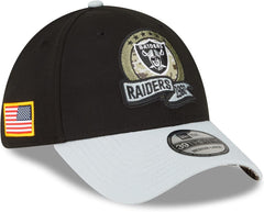 New Era NFL Men's Las Vegas Raiders 2022 Salute to Service 39THIRTY Flex Hat