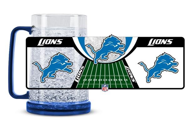 Duck House NFL Detroit Lions Crystal Freezer Fun Mug