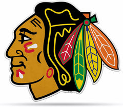 Rico NHL Chicago Blackhawks Shape Cut Primary Logo Pennant