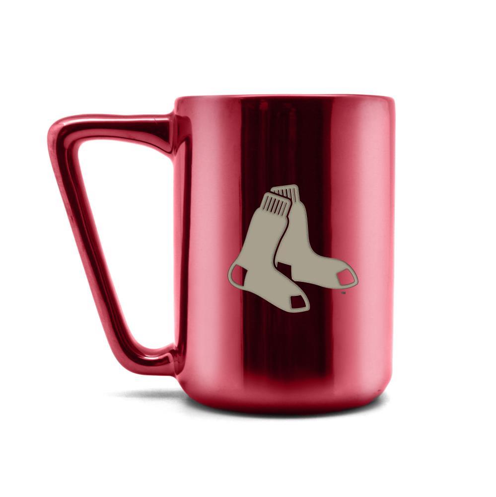 Duck House MLB Boston Red Sox Laser Engraved Ceramic Mug 16 oz.
