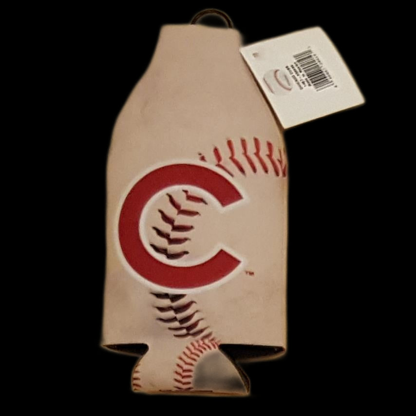 Kolder MLB Chicago Cubs Vintage Baseball Zip Bottle Coolie Koozie