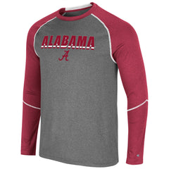 Colosseum NCAA Men's Alabama Crimson Tide George Longsleeve