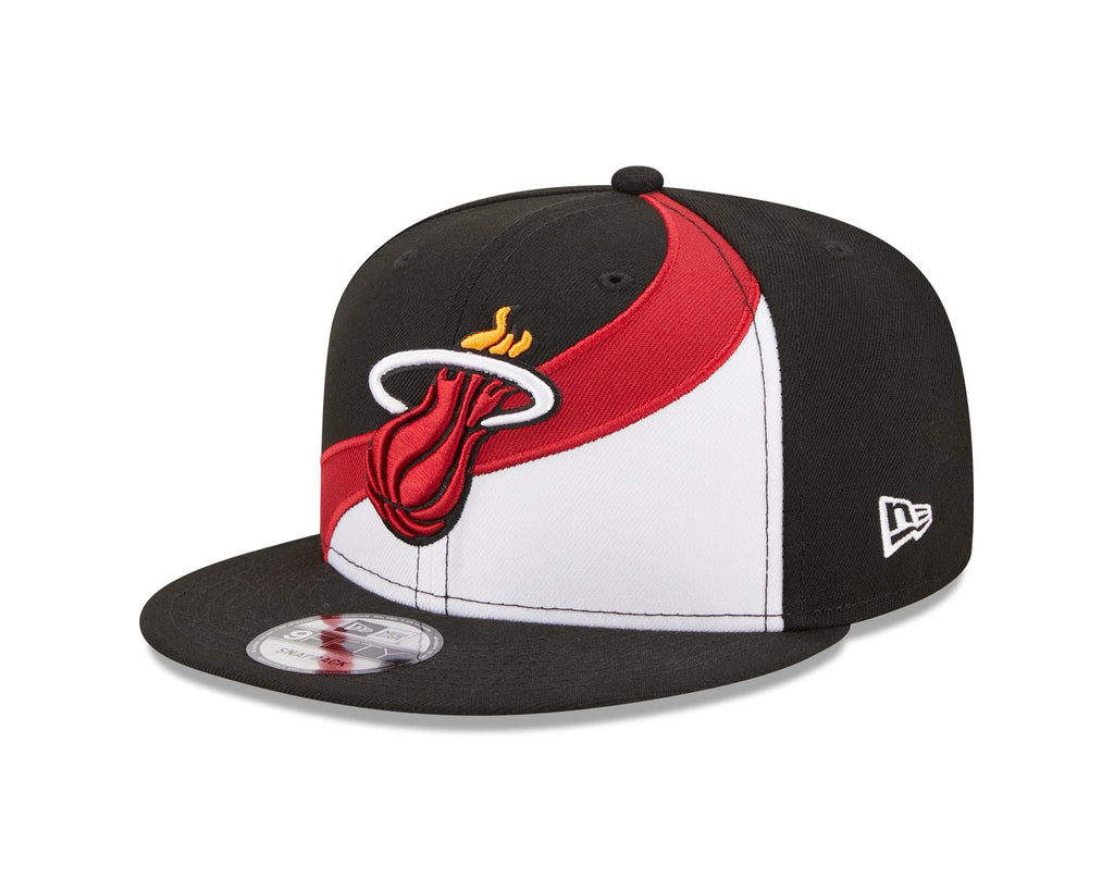 New Era Miami Heat Hardwood Classics Red Snapback Hat - Adjustable Size