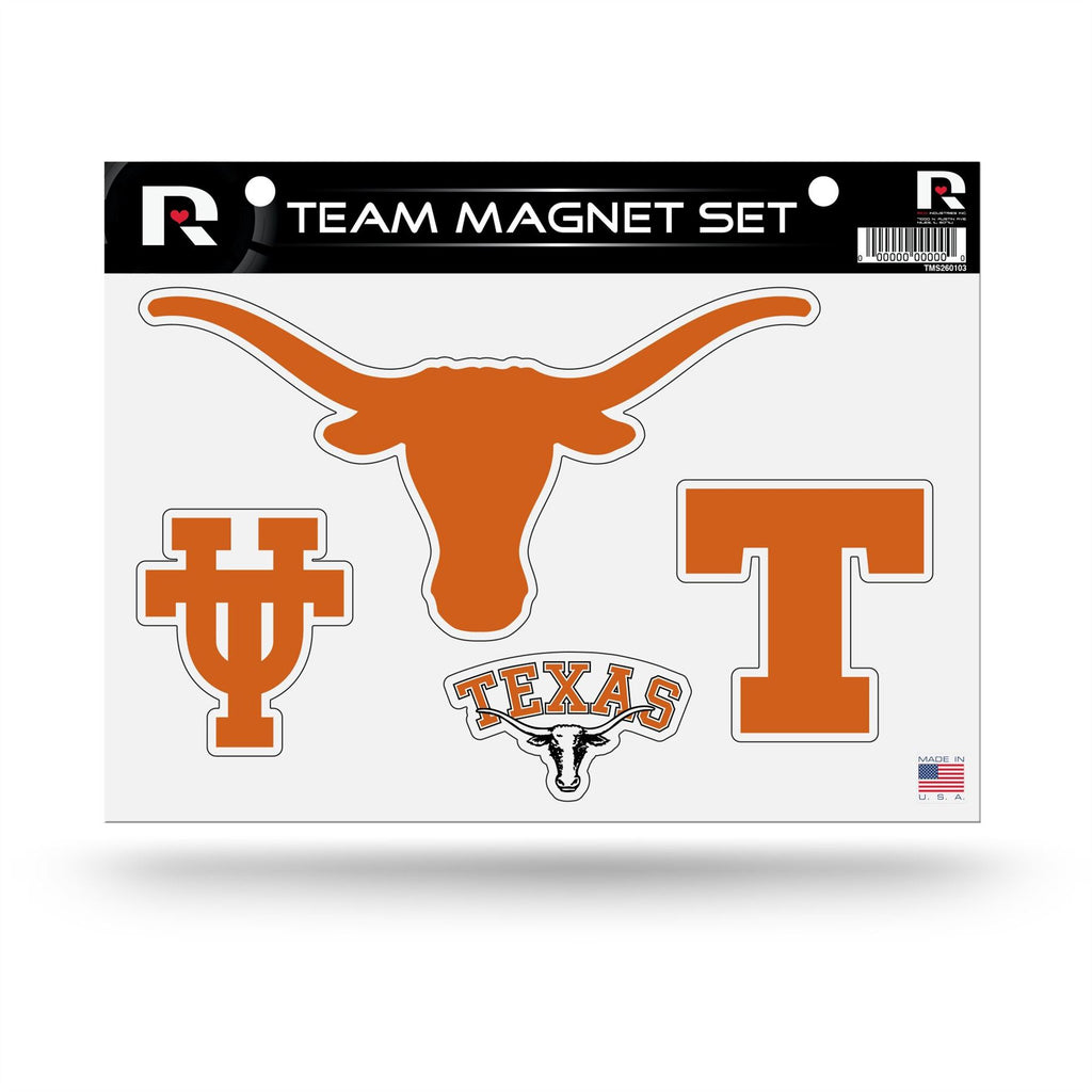 Rico NCAA Texas Longhorns Team Magnet Sheet 8" x 11"
