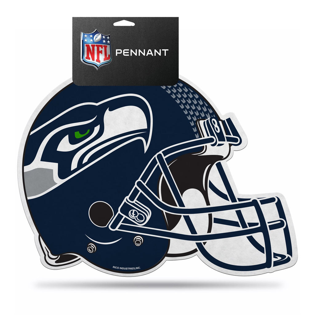 Rico NFL Seattle Seahawks Die-Cut Helmet Pennant