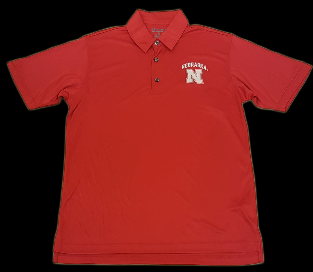 Sportzzone NCAA Men’s Nebraska Cornhuskers Athletic Polo Shirt