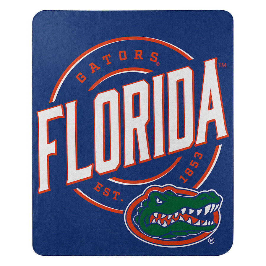 The Northwest Company NCAA Florida Gators Campaign Design Fleece Throw Blanket