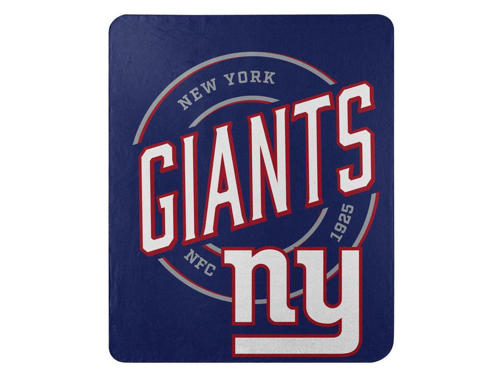 The Northwest Company NFL New York Giants Campaign Design Fleece Throw Blanket