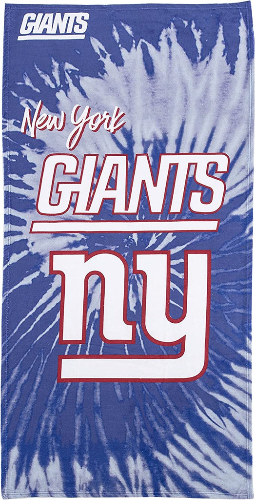 The Northwest Company NFL New York Giants Psychedelic Beach Towel
