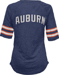 Pressbox NCAA Women's Auburn Tigers Jada V-Neck T-Shirt