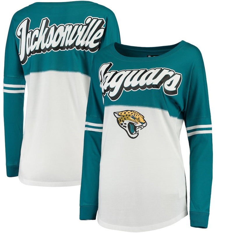 5th & Ocean NFL Women's Jacksonville Jaguars Varsity Long Sleeve T-Shi –  Sportzzone