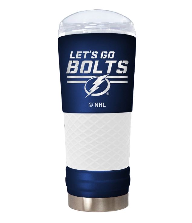 Great American Products NHL Tampa Bay Lightning Powder Coated Rally Cry Draft Tumbler 24oz
