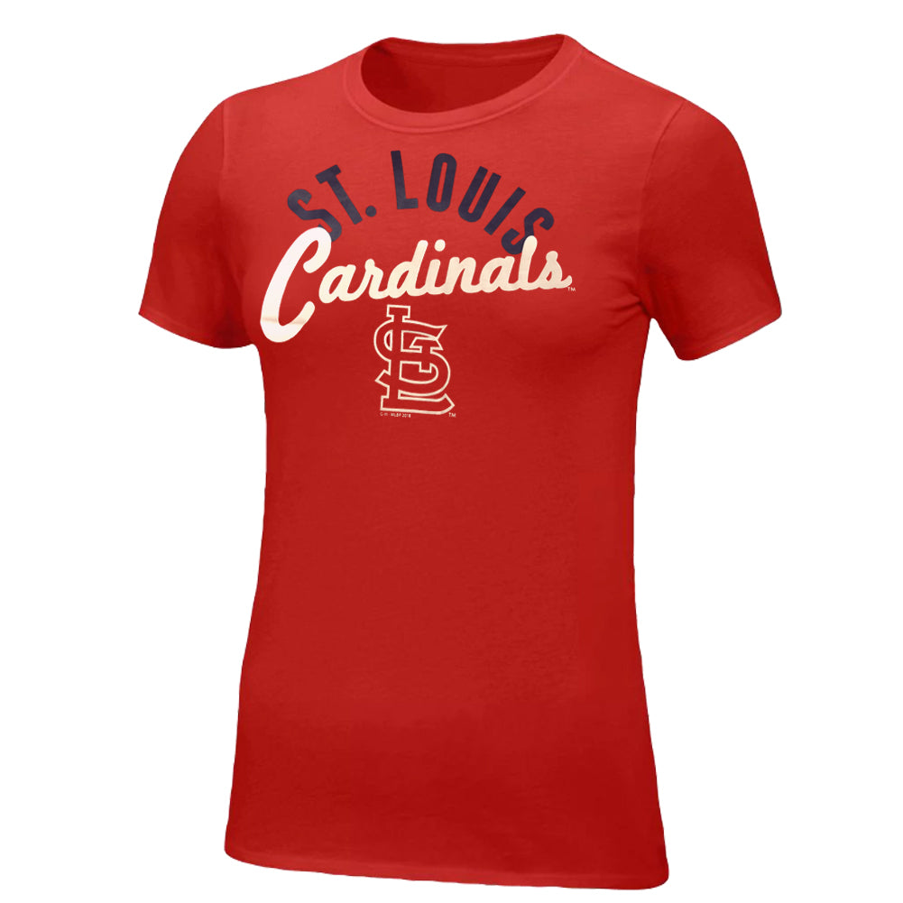 G-III MLB Women's St. Louis Cardinals Tailgate Scoopneck T-Shirt