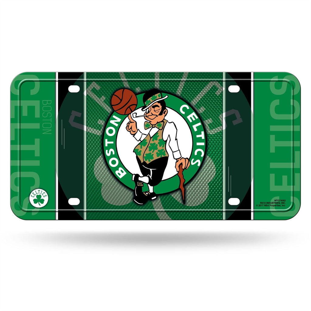 Rico NBA Boston Celtics Auto Metal Tag Car License Plate MTG02