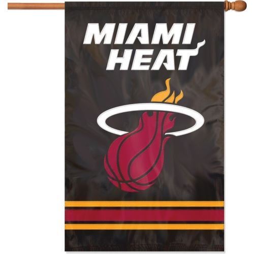 Party Animal NBA Miami Heat 28" x 44" House Banner Flag