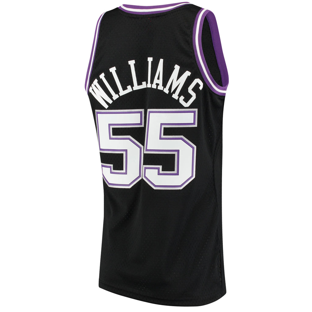 Mitchell & Ness NBA Men's #55 Jason Williams Sacramento Kings Hardwood Classic Swingman Jersey