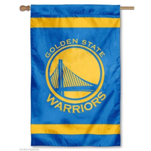 Party Animal NBA Golden State Warriors 28" x 44" House Banner Flag