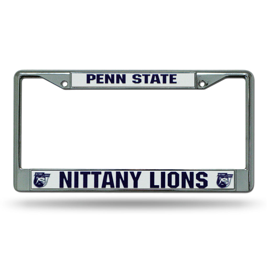 Rico NCAA Penn State Nittany Lions Auto Tag Chrome Frame FC
