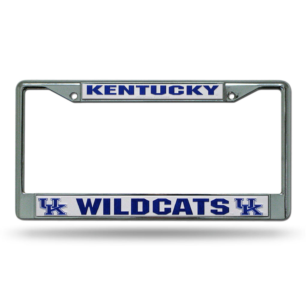 Rico NCAA Kentucky Wildcats Auto Tag Chrome Frame FC