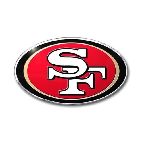 Team ProMark NFL San Francisco 49ers Team Auto Emblem