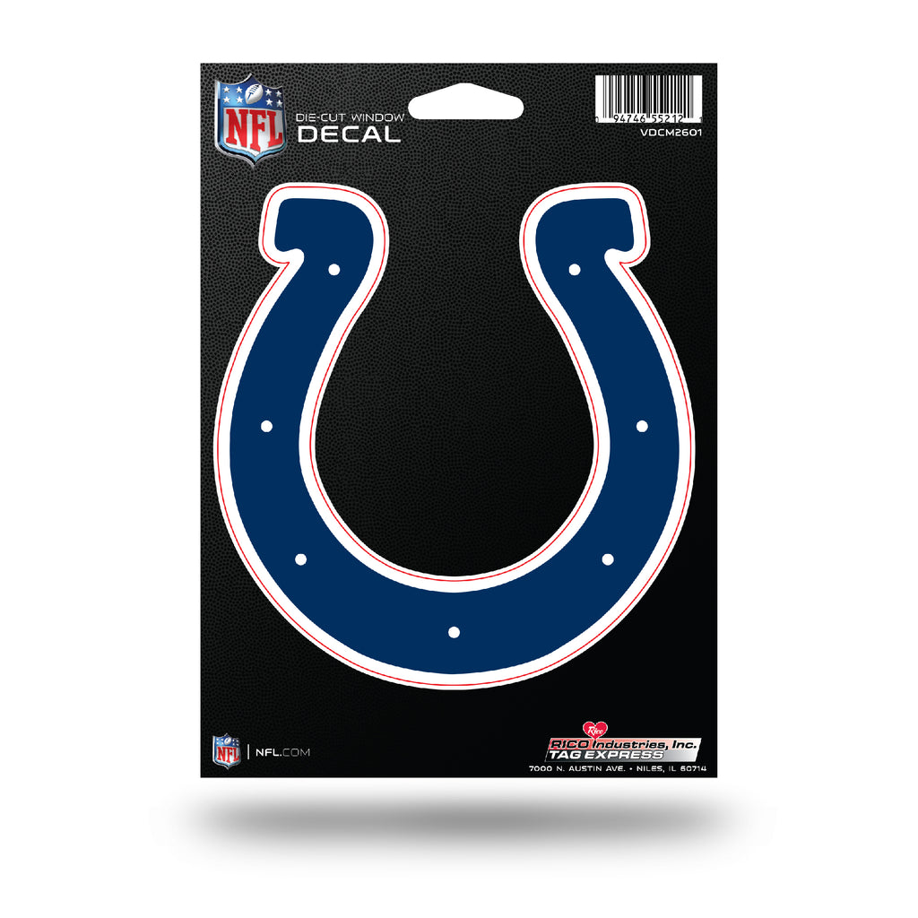 Rico NFL Indianapolis Colts Die Cut Auto Decal Car Sticker Medium VDCM