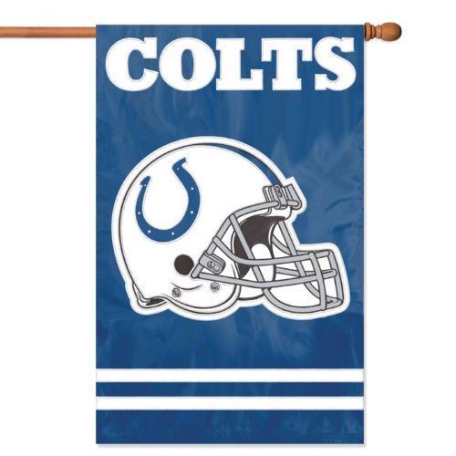 Party Animal NFL Indianapolis Colts 28 x 44 House Banner Flag