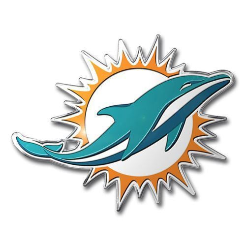 Team ProMark NFL Miami Dolphins Team Auto Emblem