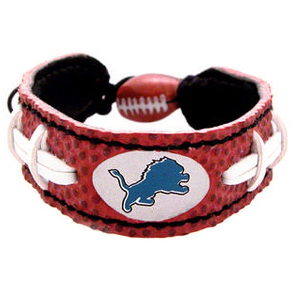 Gamewear NFL Detroit Lions Classic Football Bracelet