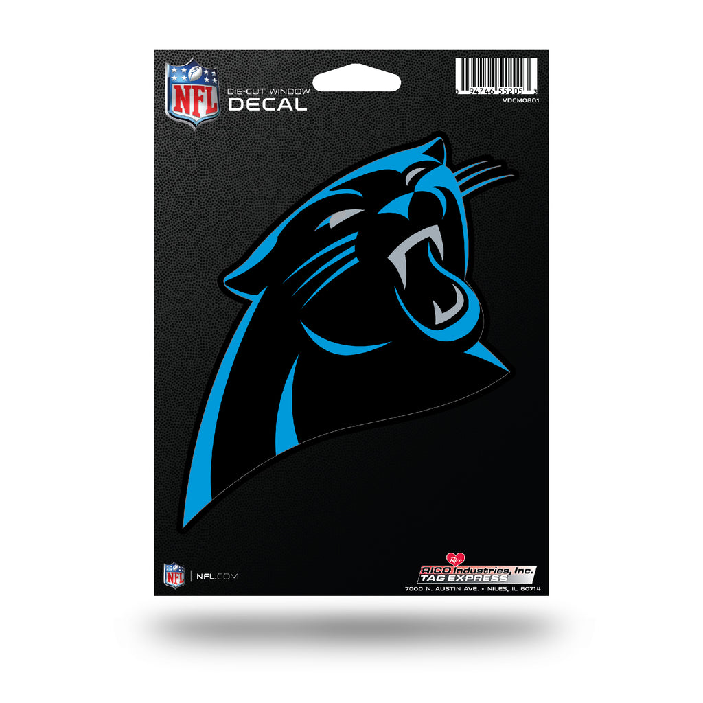 Rico NFL Carolina Panthers Die Cut Auto Decal Car Sticker Medium VDCM