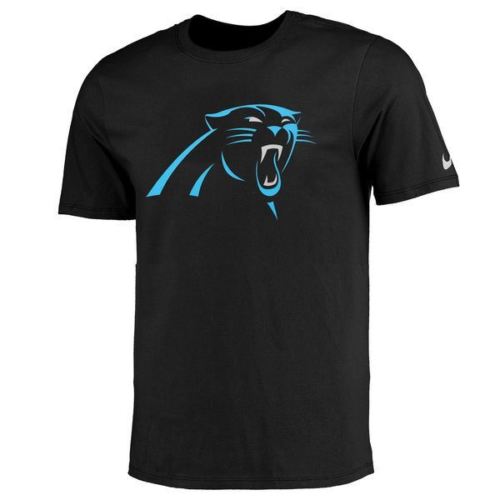 Nike NFL Men's Carolina Panthers Essential Logo T-Shirt