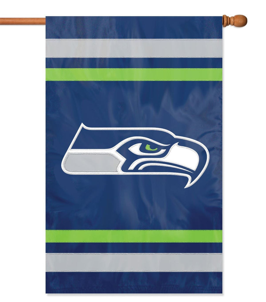 Party Animal NFL Seattle Seahawks 28 x 44 House Banner Flag