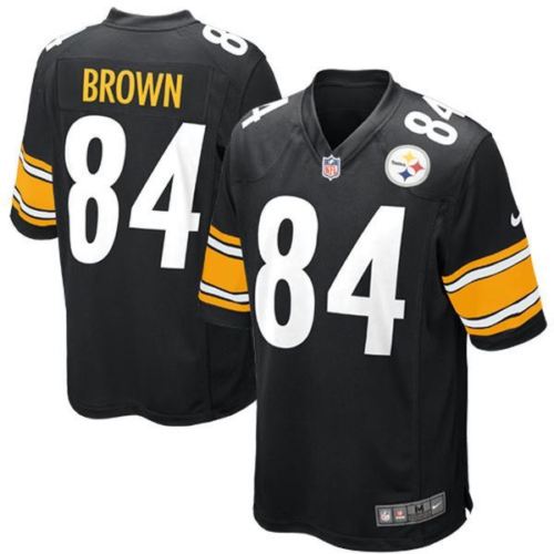Nike NFL Men's #84 Antonio Brown Pittsburgh Steelers Game Jersey