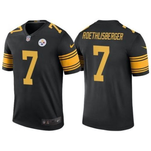 Nike NFL Men's #7 Ben Roethlisberger Pittsburgh Steelers Color Rush Le –  Sportzzone