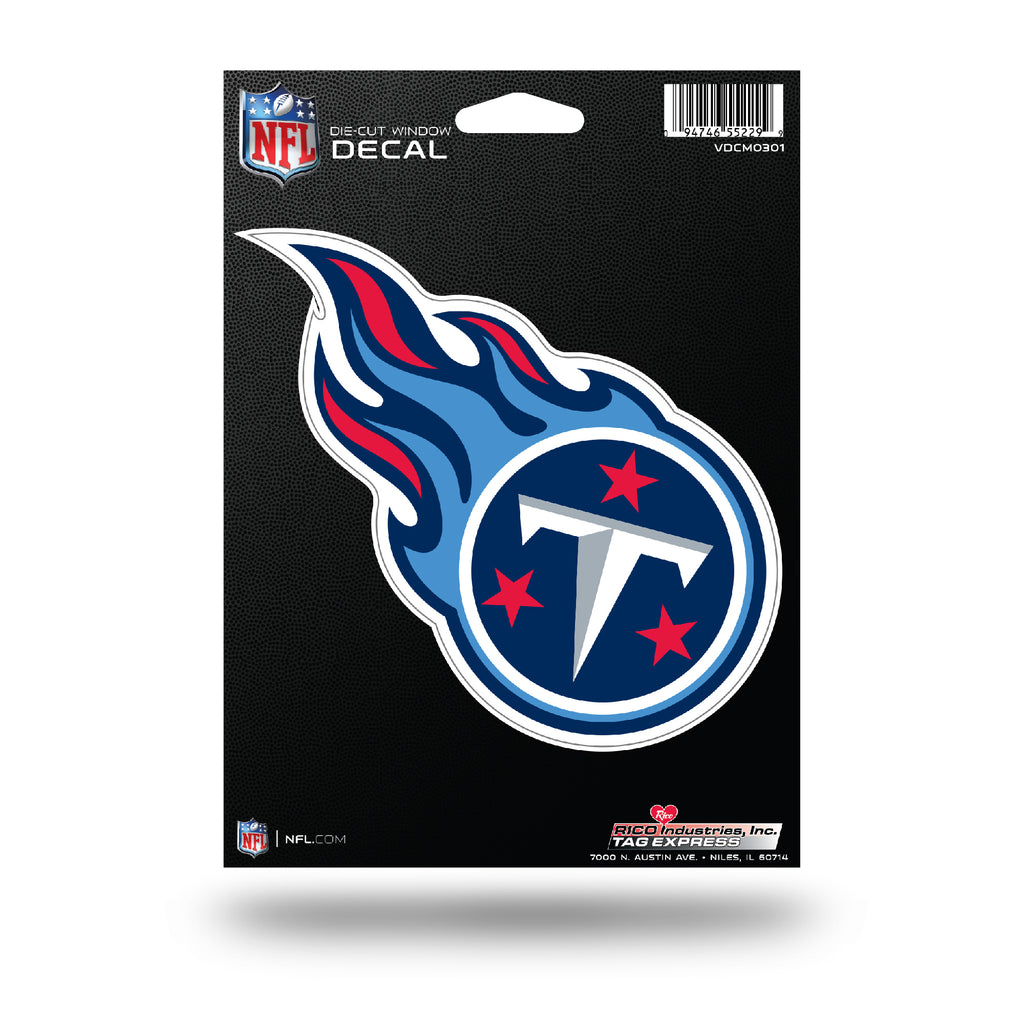 Rico NFL Tennessee Titans Die Cut Auto Decal Car Sticker Medium VDCM