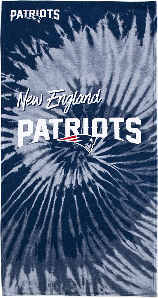 The Northwest Company NFL New England Patriots Psychedelic Beach Towel