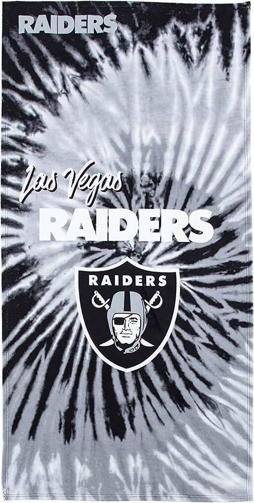 The Northwest Company NFL Las Vegas Raiders Psychedelic Beach Towel