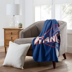 The Northwest Company NHL New York Rangers Campaign Design Fleece Throw Blanket