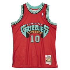 Mitchell & Ness NBA Men's Grizzlies Mike Bibby 1998-99 Road Swingman Jersey