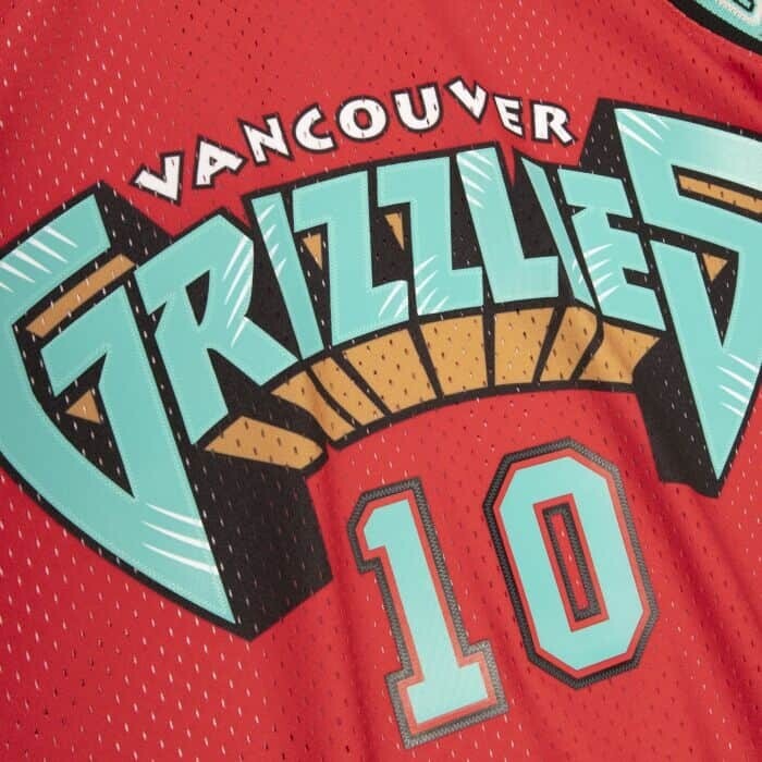 Mike Bibby Vancouver Grizzlies Mitchell & Ness 1998/99 Hardwood
