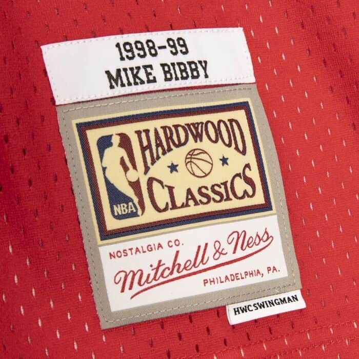 Mitchell & Ness Men's Mike Bibby Vancouver Grizzlies Hardwood