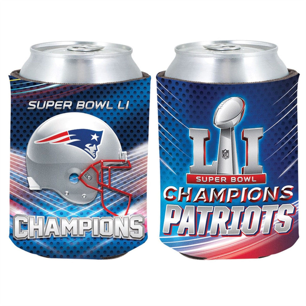 Kolder NFL New England Patriots Super Bowl LI Champions Can Koozie