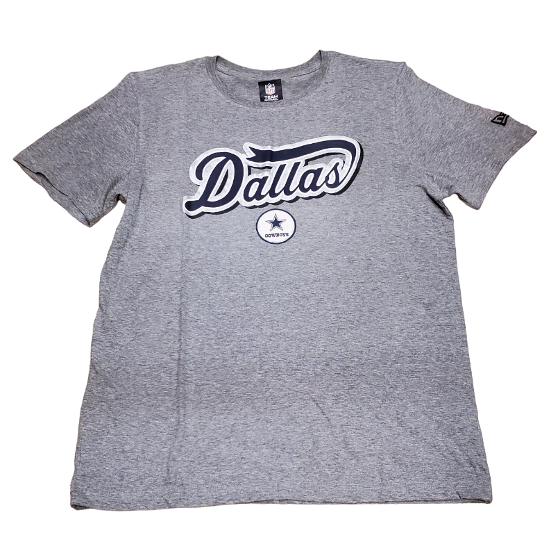 New era Dallas Cowboys Team Logo Short Sleeve T-Shirt Grey