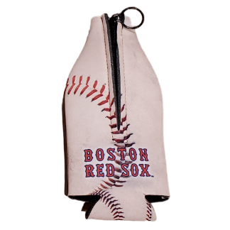 Kolder MLB Boston Red Sox Vintage Baseball Zip Bottle Coolie Koozie