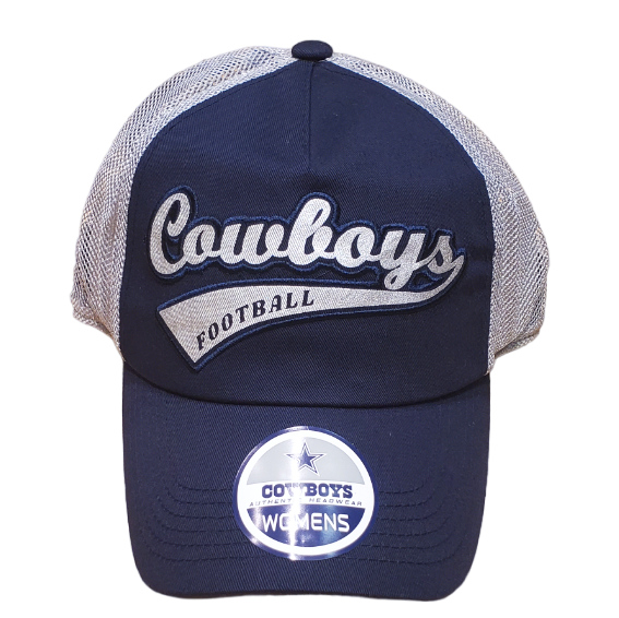 DCM NFL Women's Dallas Cowboys Rosemary Mesh Adjustable Snapback Hat